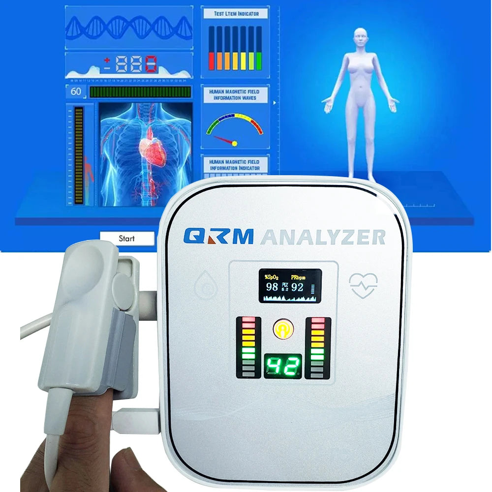 Newest Quantum Resonance Magnetic Health Analyzer 11 Generation Body Analyzer For Hand Touch Multi-language Sub-health Test
