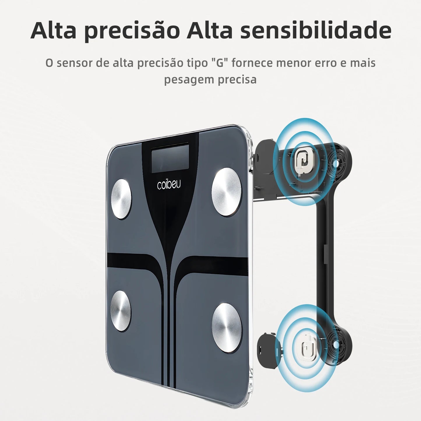 Smart Wifi, Smart Body Composition Scale-Complete Home Health Monitoring, Tuya, Ease of Use