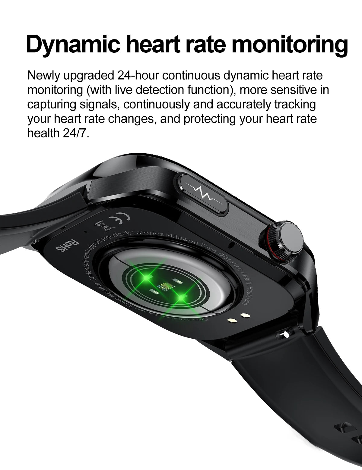 New Micro Physical Examination Five Organ Health Smartwatch Blood Pressure Uric Acid Body Fat Watches Bluetooth Call Smart Watch