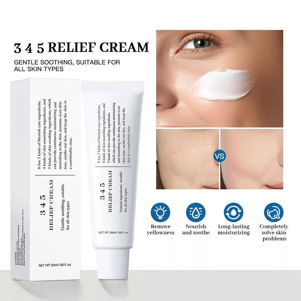 Korean Skin Care - Intensive Repair 345 Relief Cream, VC Boosting Serum, 345 Whitening Cream, Relief Essence, Cleansing Balm