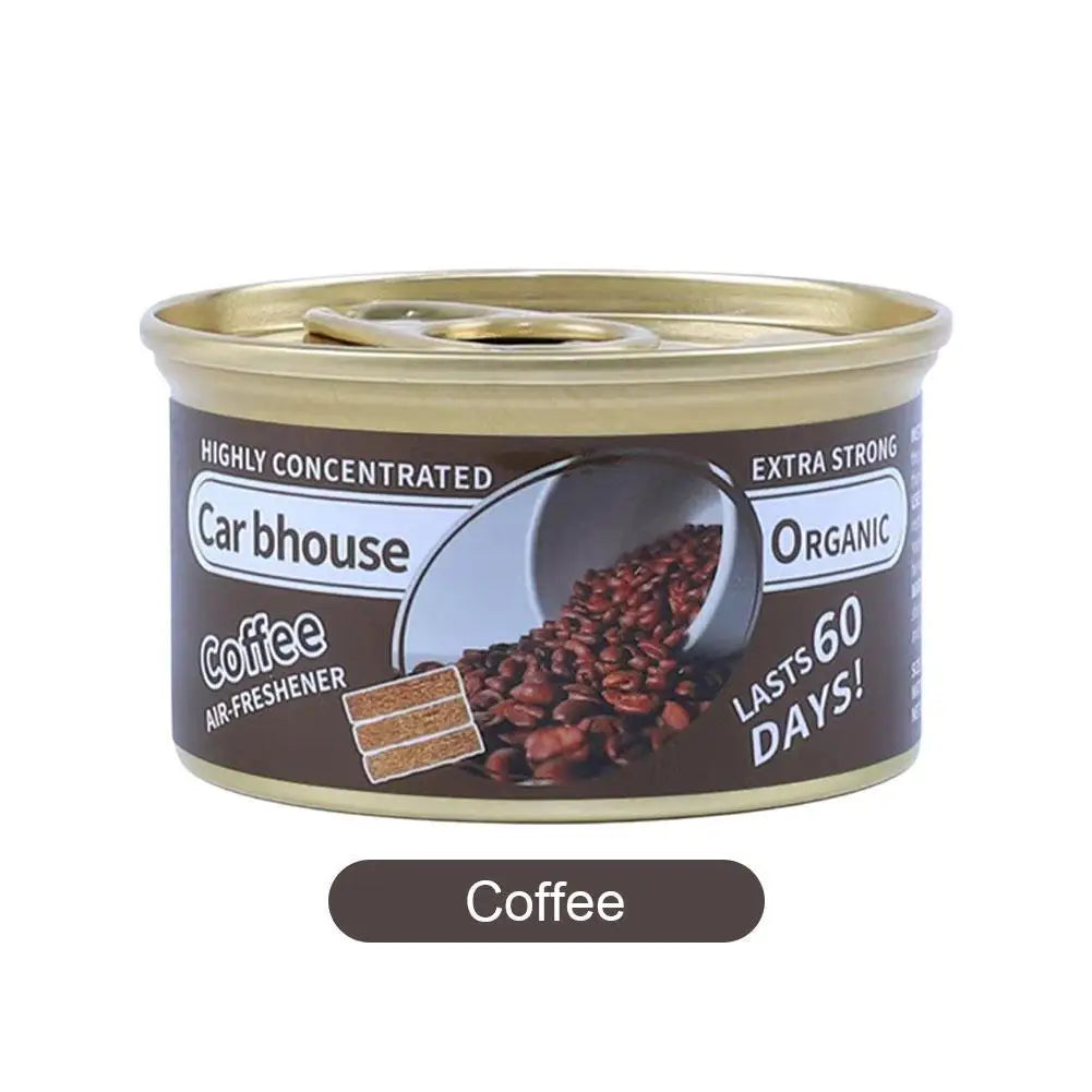 Car Aromatherapy Wooden Block Canned Automobile Air Freshener Long-Lasting Fragrance For Auto Home Closet Car Fragrance Paste