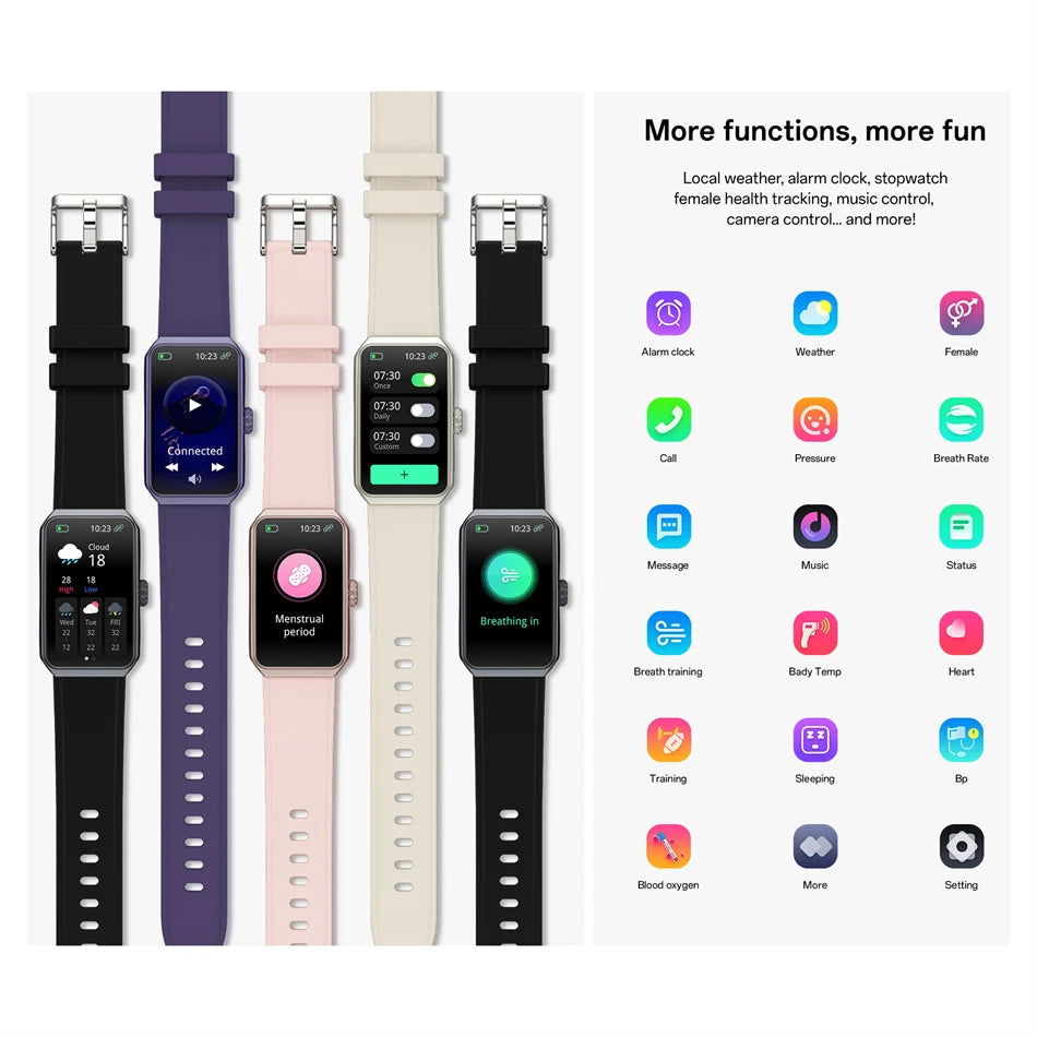 LIGE Smart Watch Health Heart Rate Monitoring Message Smart Reminder Mulit Sport Mode IP68 Waterproof Smartwatch For Android IOS