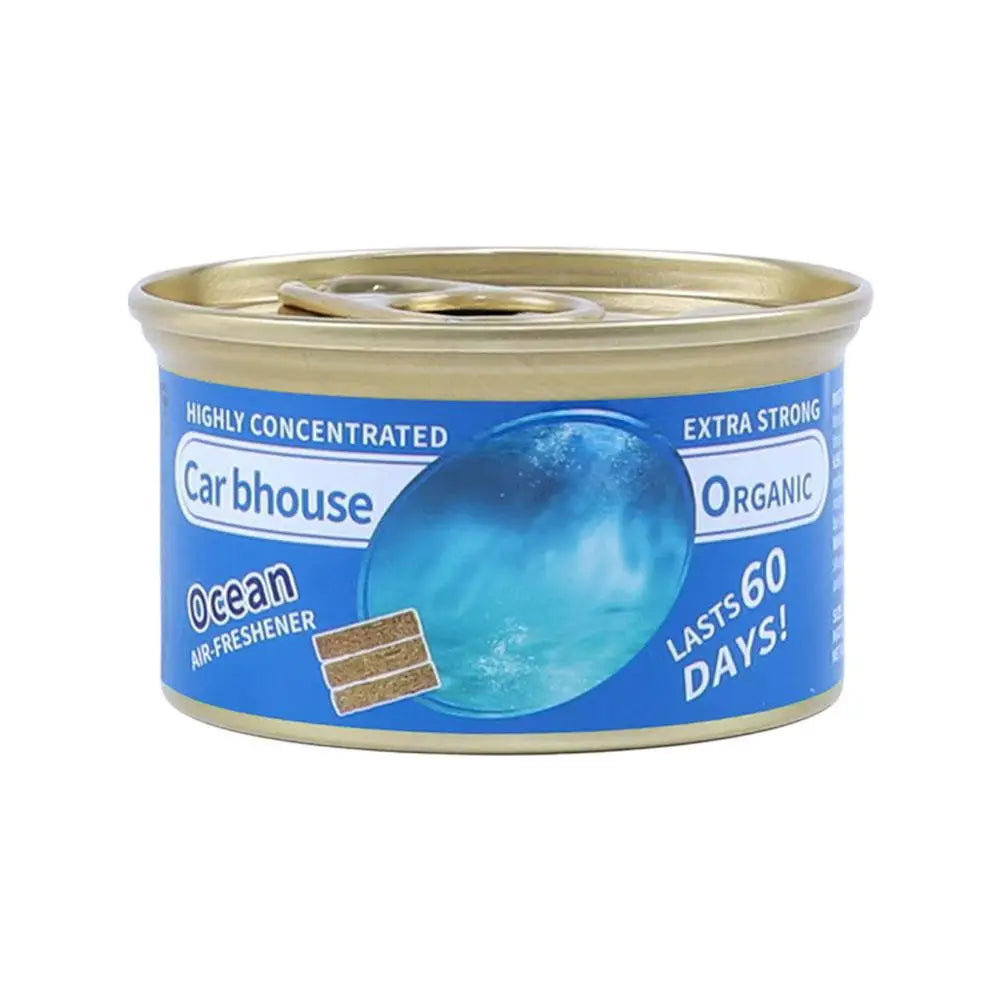 Car Aromatherapy Wooden Block Canned Automobile Air Freshener Long-Lasting Fragrance For Auto Home Closet Car Fragrance Paste