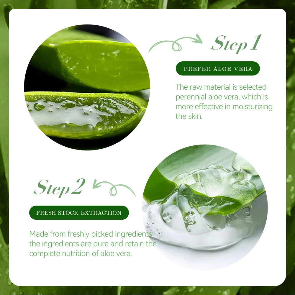 Products Face Moisturizing Aloe Vera Gel Cream Acne Treatment Face Cream Sun After Repair Sleeping Mask Face Care Skin Care T