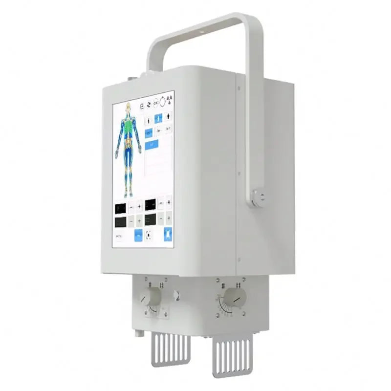 10KW Portable X-Ray Machine Humans Vets High Frequency Digital Medical Equipment Electric Power Source Metal Screen CB Plastic
