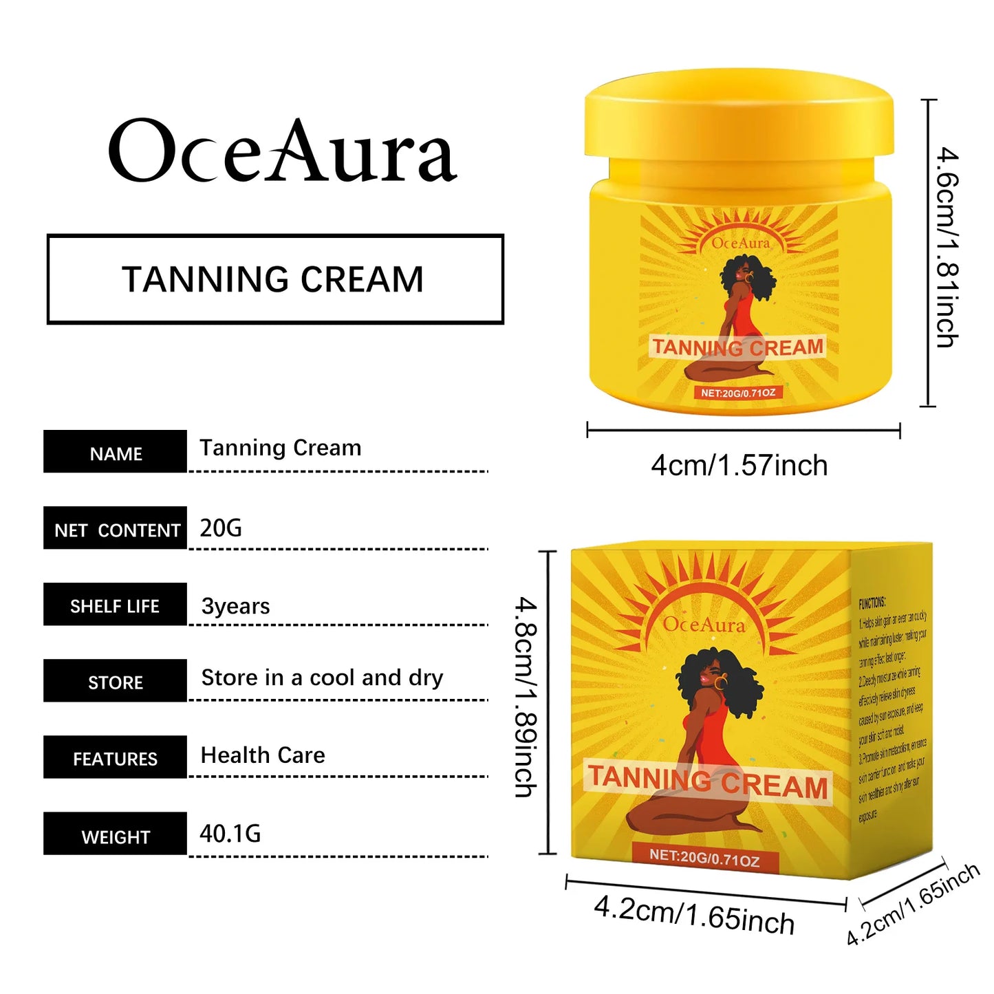 Skin Self Tanning Cream Sunless Self Tanner For Face Body For Natural Glow Bronzer Easy Use Bronzing Moisturizing Gel Summer