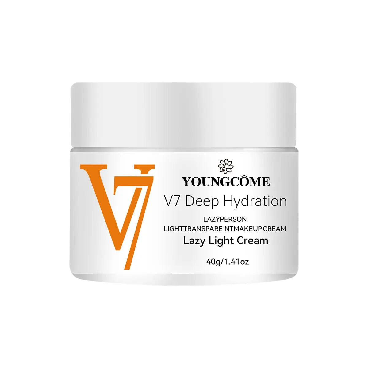 Face Cream V7 Deep Hydration Waterlight Instant Whitening Moisturizing Cream Vitamin H Nourish Brighten Skin Tone Fade Blemishes