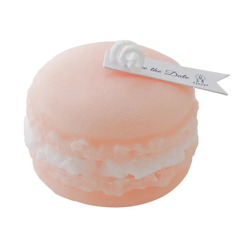 1Pc Lovely Mini Macaron Scented Candle Girls Bedroom Living Room Air Fragrancing Scented Home Decoration Wedding Souvenir Gift