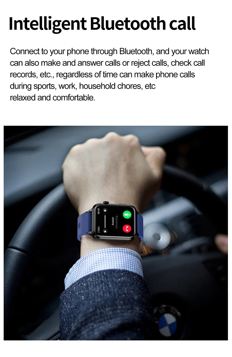 New ET580 smart watch Bluetooth call game health monitoring smart bracelet sports watch