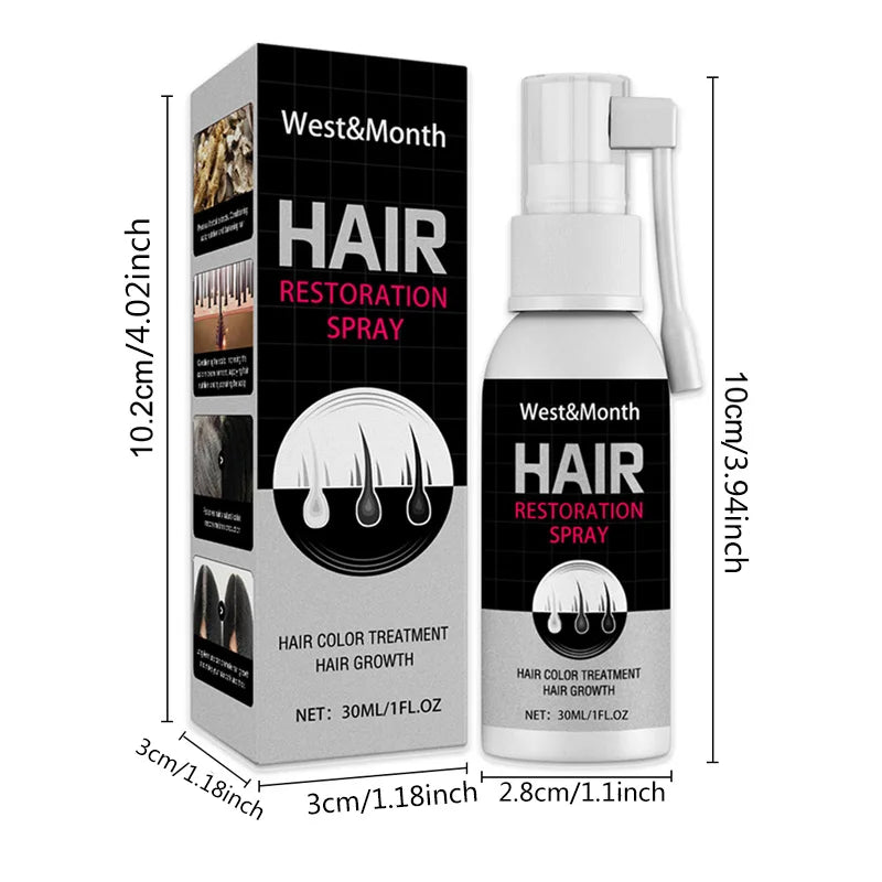 Black Hair Spray Natural Black Hair White Hair Coverage Colour Showing Long Lasting Smooth Strong Hair Botanical Herbal Spray
