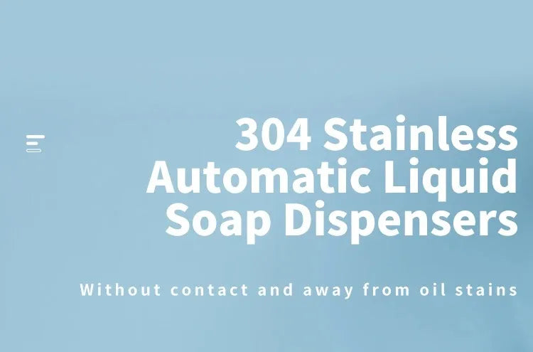 Intelligent automatic sensing 304 stainless steel soap dispenser,Kitchen Soap Machine Automatic Sensor Out of Hand Sanitizer Sma