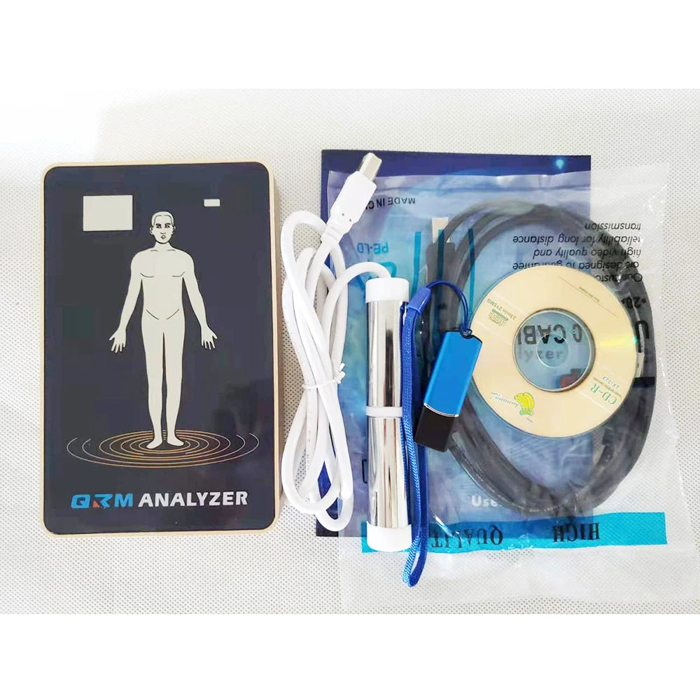 Health Body Quantum Analyzer Quantum Resonance Magnetic Health Analyzer Mini Portable Smart Multi-Function Body Composition Dete