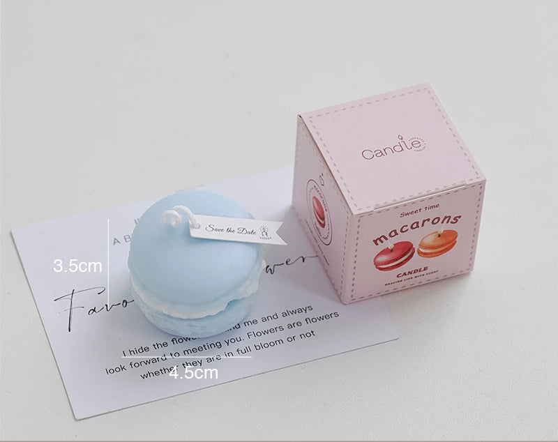 Natural Plant Scented Macaron Scented Candles Yulan Magnolia Fragrant Fruits Aromatherapy Party Cool Red Leaf Home Candle