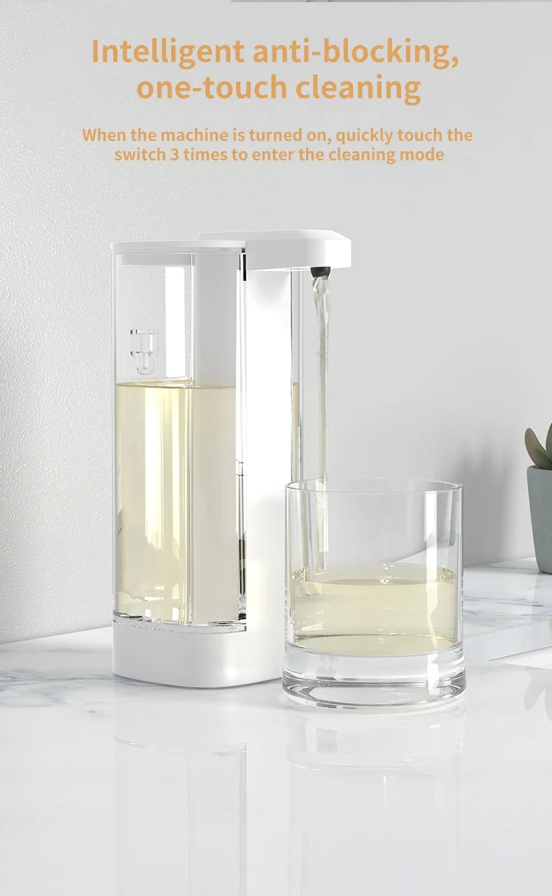 Automatic Sensor Hand Sanitizer Machine Dish Soap Machine Body Wash Shampoo Smart Distance Sensing KitchenToilet Home Dispenser