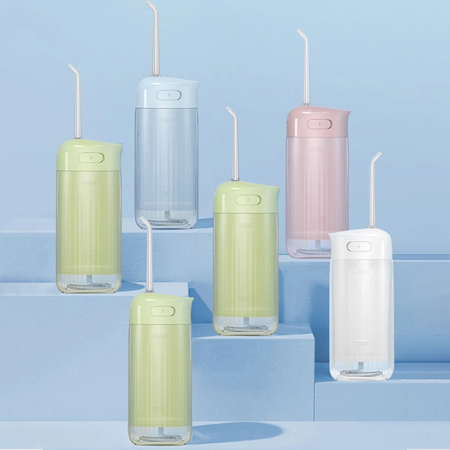 Electric High-Frequency Oral Irrigator IPX7 Waterproof Beauty Instrument Tooth Cleaner All Around Oral Teeth Cleaning Care Tool