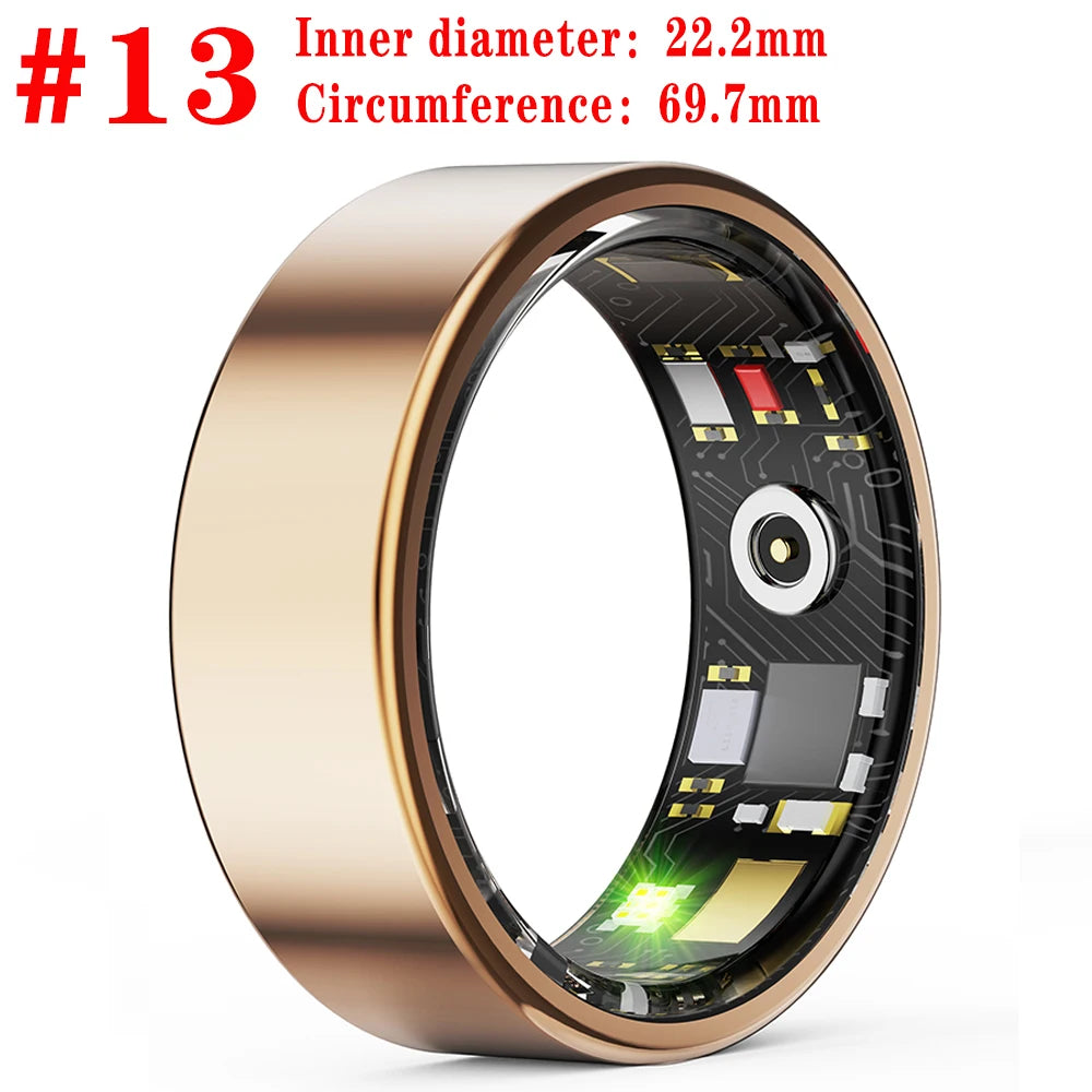 New Health Smart Ring Couple Sports Fitness 24H Heart Rate Sleep Monitoring IP68 Waterproof Men Women Care For Family