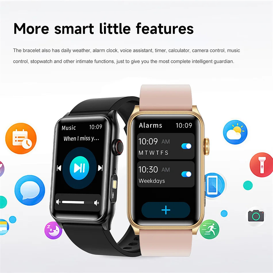 2025 NEW For Xiaomi Smart Watch Women Temperature Monitoring Bluetooth Call Women Health Monitoring Smartwatch For Android IOS