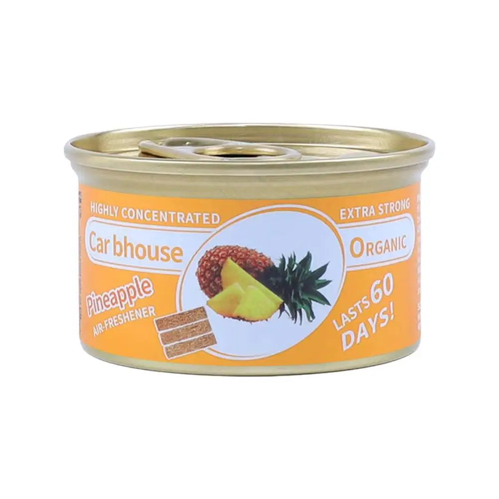 Car Aromatherapy Wooden Block Canned Automobile Air Freshener Long-Lasting Fragrance For Auto Home Closet Car Fragrance Paste