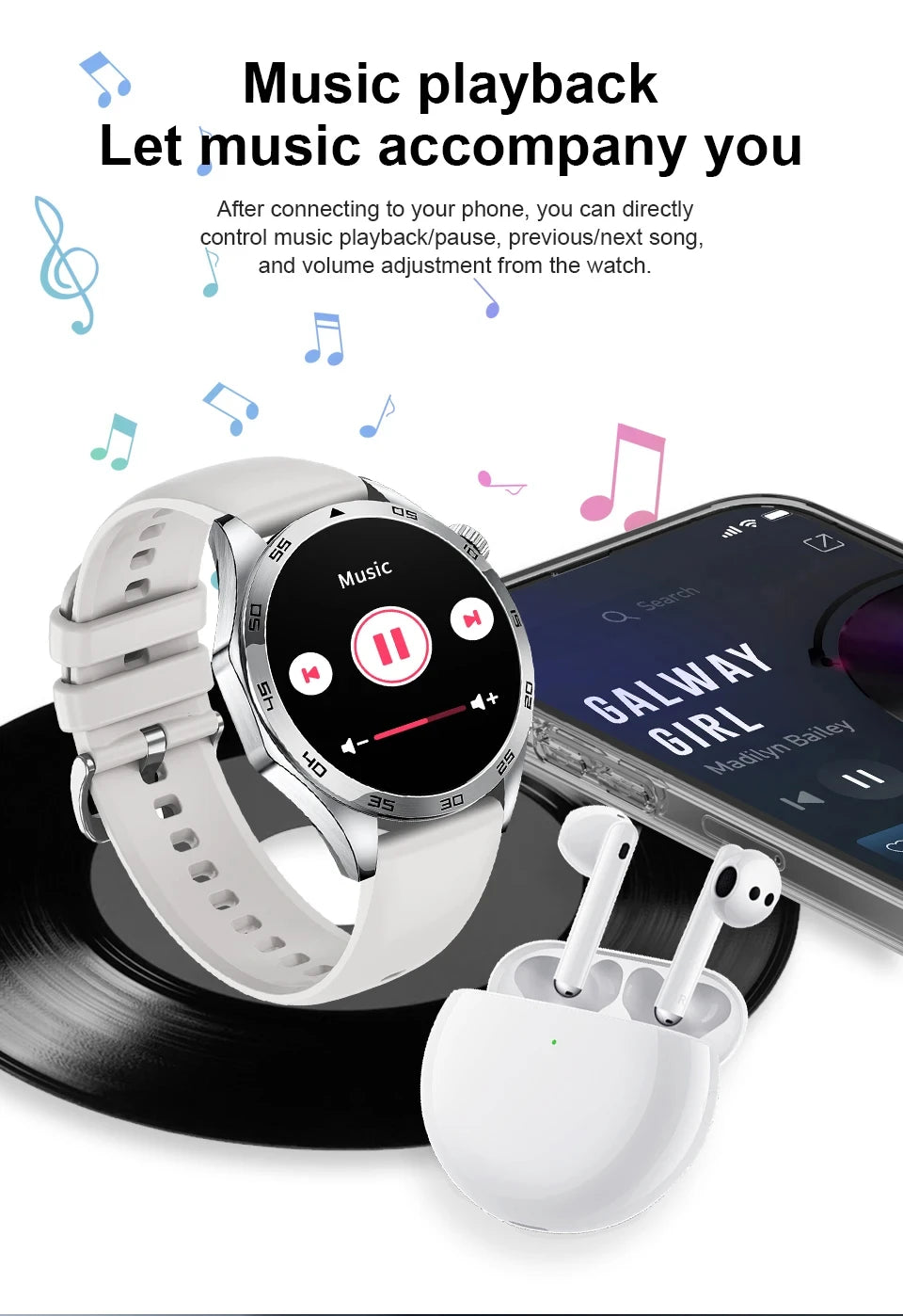 LIGE ECG AI Healthy Diagnose Smart Watch Men Blood Oxygen Blood Pressure Sleep Monitoring Bluetooth Call Health Smartwatch Women
