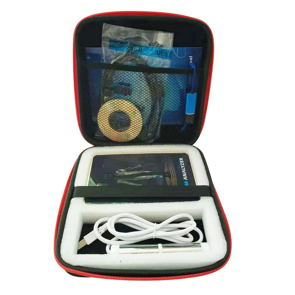 Health Body Quantum Analyzer Quantum Resonance Magnetic Health Analyzer Mini Portable Smart Multi-Function Body Composition Dete
