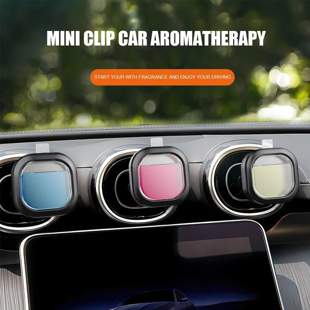 Aromatherapy Breathable Film Perfume Car Interior Fragrance Perfume Essential Oil Air Freshener Auto Air Outlet Aromatherap Clip