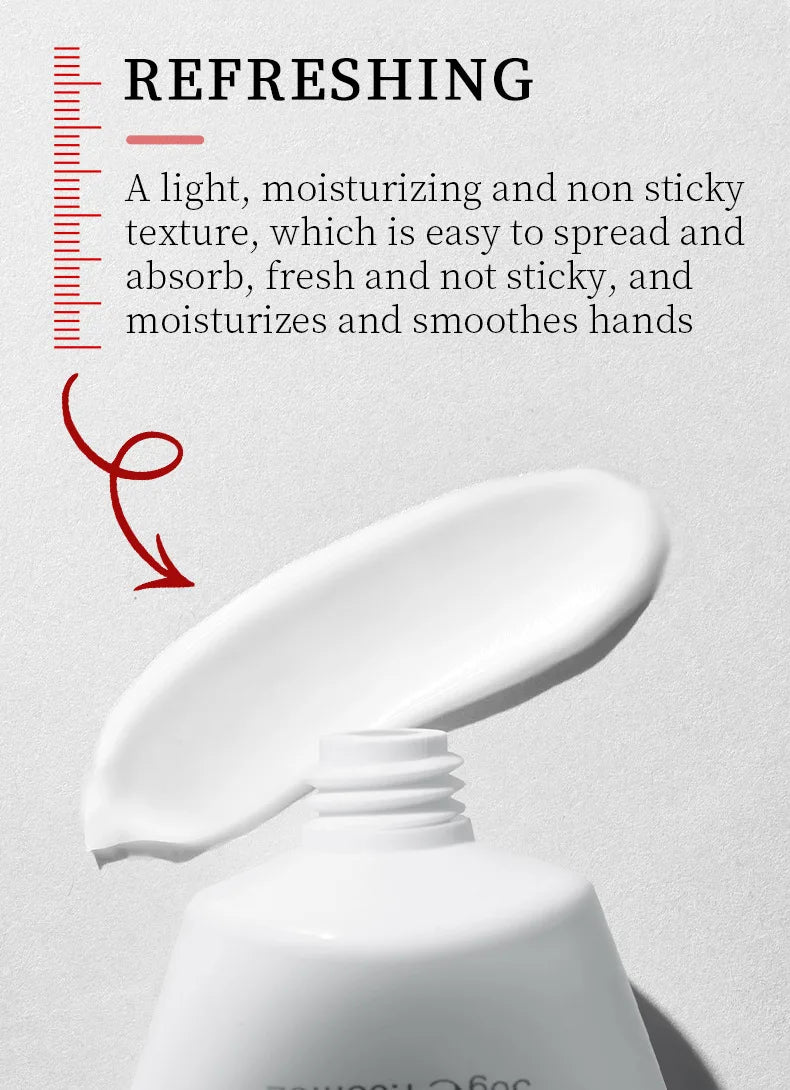 1/2pcs SADOER Niacinamide Arbutin Hand Cream Moisturizing Non Greasy Nourishing Anti Dry Crack Hydrating Hands Skin Care