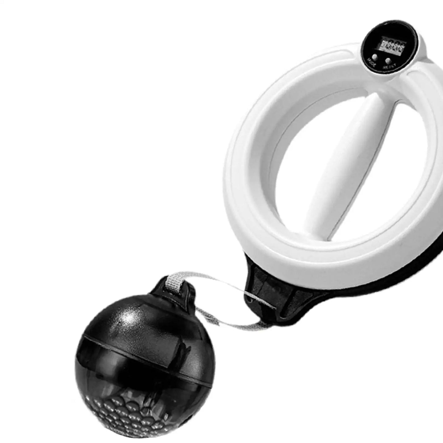 Weighted Arm Hoop for Adults 360 Degree Rotatable Waist Workout Fitness Hoop