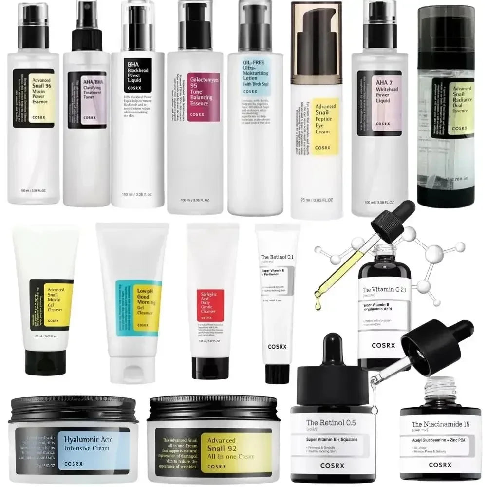 Snail Skin Care Nourish Snail Mucin Power Repair Essence Water Skin Toner Moisturizing Brightening Hyaluronic Acid Nourishing