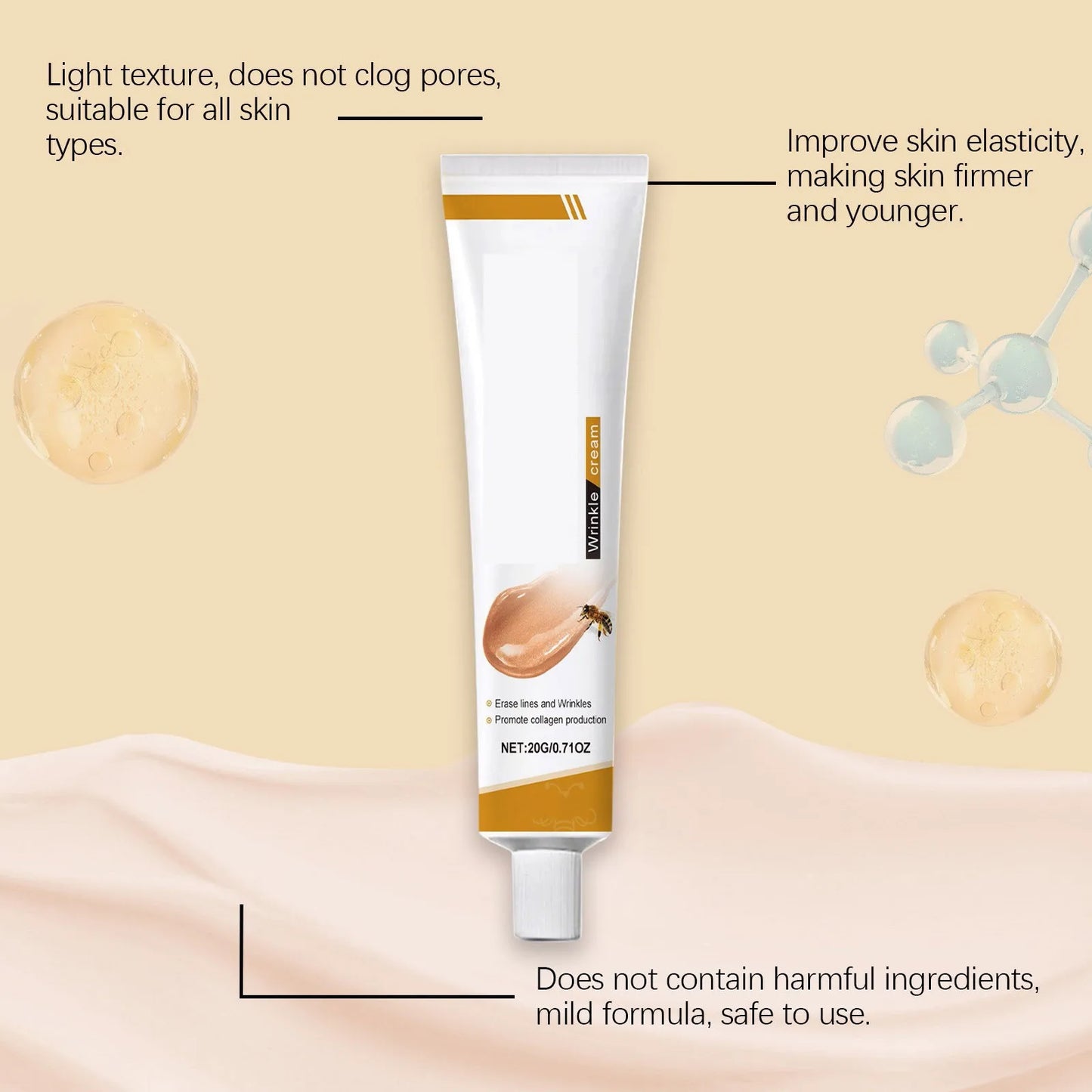 1-5pcs Facial Care Cream Mild, Hydrating, Brightening, Delicate, Rejuvenating, And Soft Skin Care Cream
