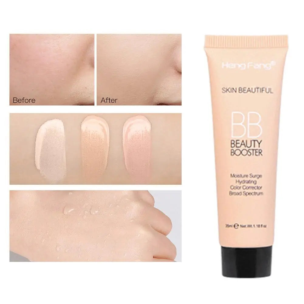 Natural Concealer BB Cream, Moisturizing and Nourishing, Natural Translucent Primer, Long-lasting For All Skin Types