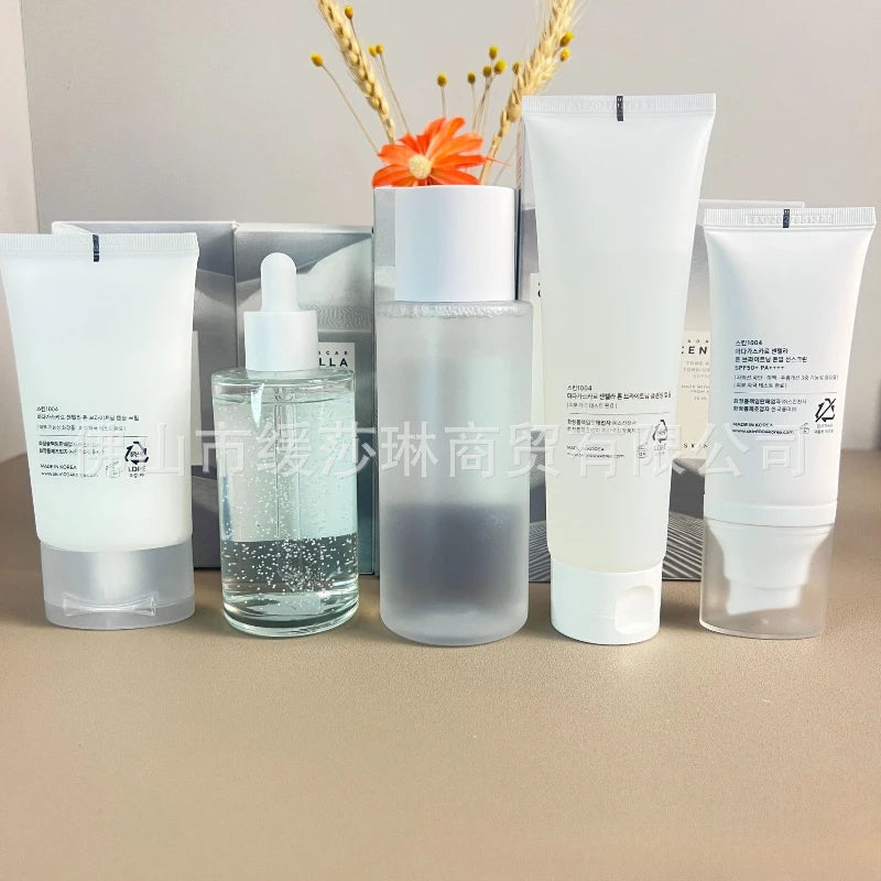SKIN1004 Skin Care Angel Whitening Essence Facial Cleanser Cream Toner Sunscreen Combination Set