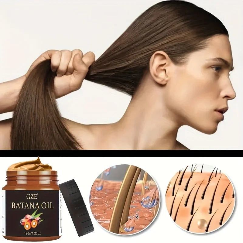 GZE Batana Oil for Hair Strengthens | Raw batana | Increases Batana Butter Hair Conditioner