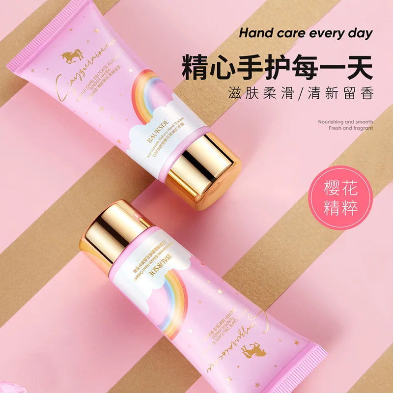Niacinamide Sakura Refreshing Moisturizing Hand Cream Nourishes Protects The Skin Prevents Dryness And Roughness Tender Hydrate
