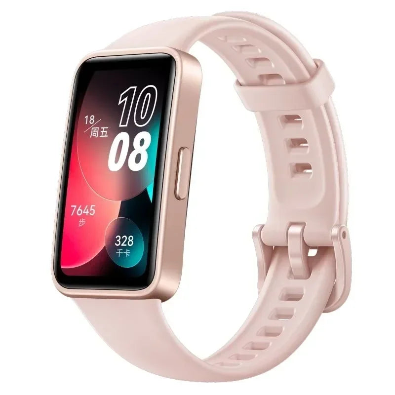 Original Huawei Band 8 Smart Blood Oxygen Heart Rate Sleep Sports Health Monitoring Payment NFC Watch.