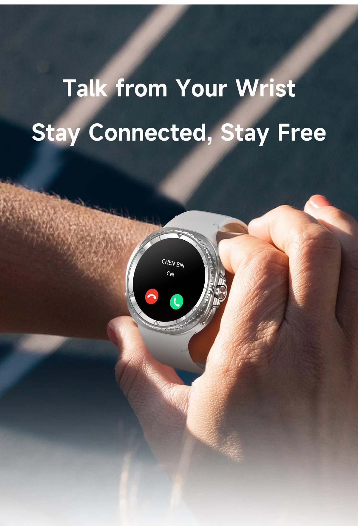 NEW Health monitoring Smart Watch 46mm1.43inch AMOLED Screen IP68 Waterproof Heart Rate Monitor blood pressure Sport SmartWatch