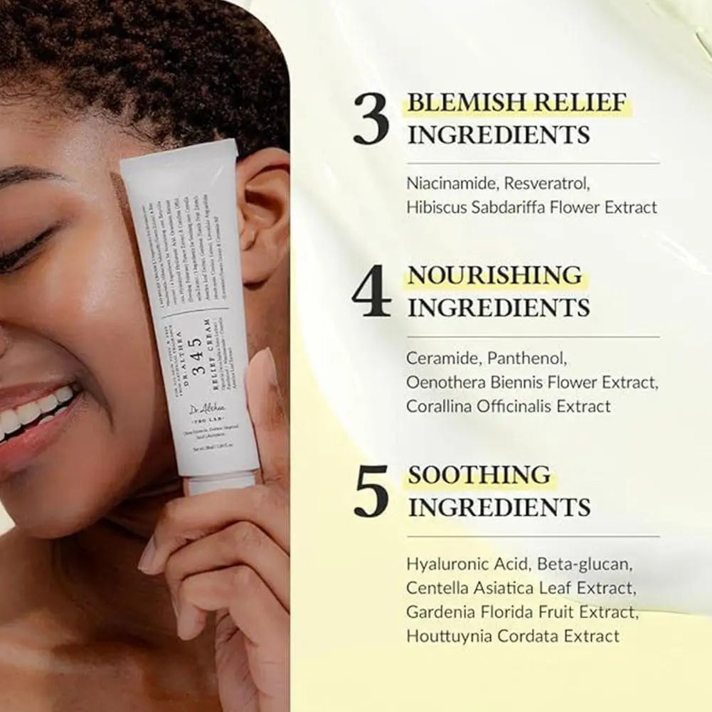 Korean Skin Care - Intensive Repair 345 Relief Cream, VC Boosting Serum, 345 Whitening Cream, Relief Essence, Cleansing Balm