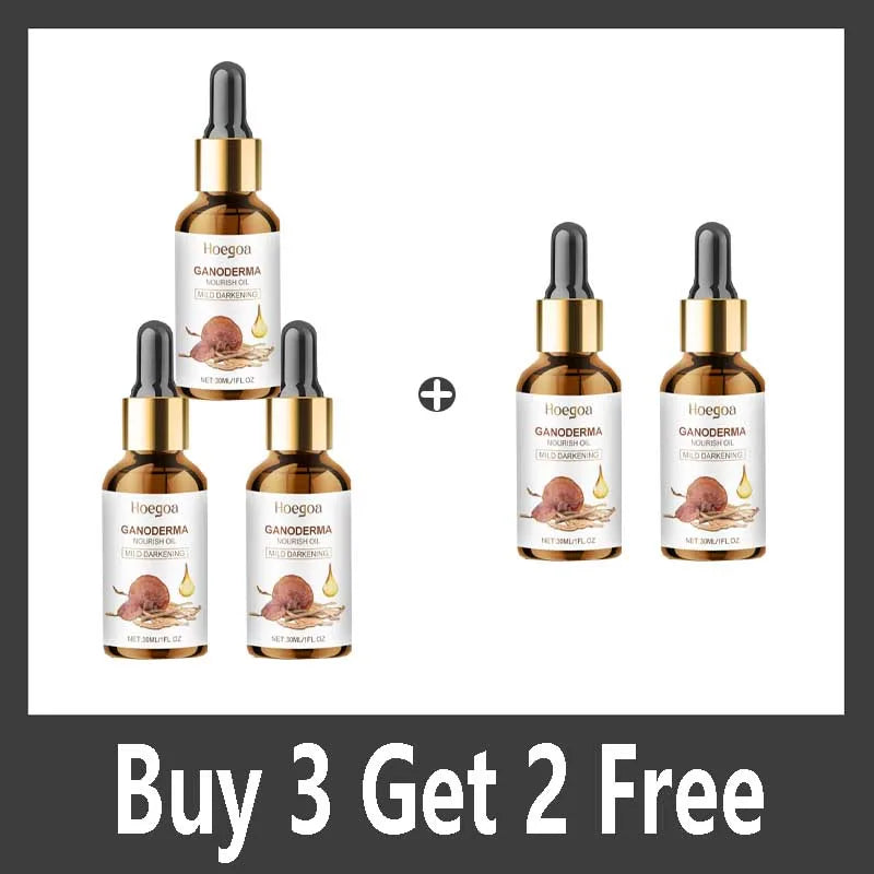 Natural antigen serum: Recover dark hair within 7 days and prevent 98% gray hair appearance - Plant extract