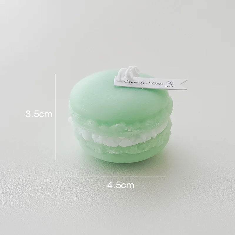 Macaron Aromatherapy Candle Photo Prop Diy Birthday Gift Fragrance Candle Perfume Scent Creative Gift Christmas Gift