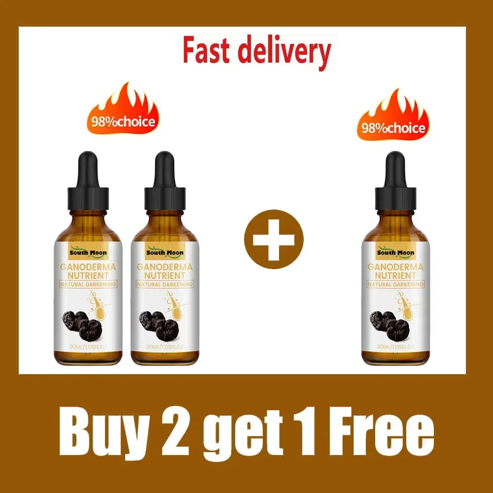White hair killer, remove gray hair and restore natural hair color in 7 days