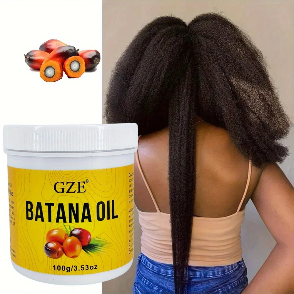 GZE Batana Oil Raw Unrefined Moisturizing Scalp And Hair Care