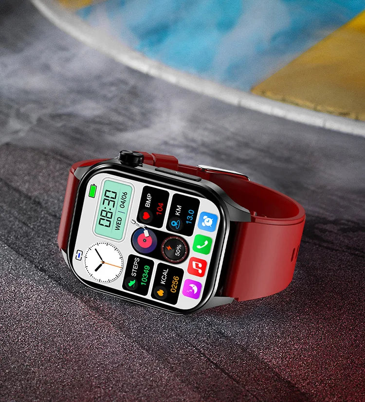 New ET580 smart watch Bluetooth call game health monitoring smart bracelet sports watch