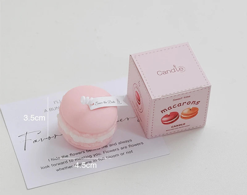 Natural Plant Scented Macaron Scented Candles Yulan Magnolia Fragrant Fruits Aromatherapy Party Cool Red Leaf Home Candle