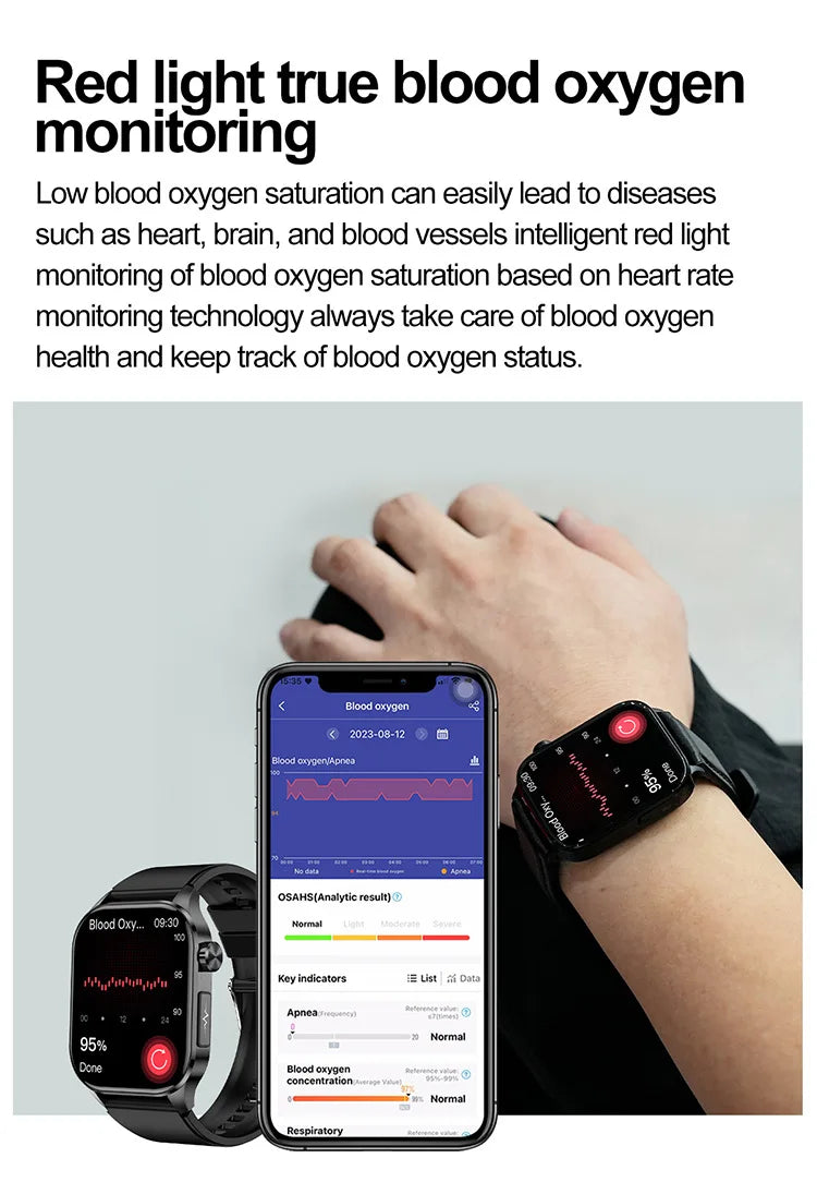 New ET580 smart watch Bluetooth call game health monitoring smart bracelet sports watch