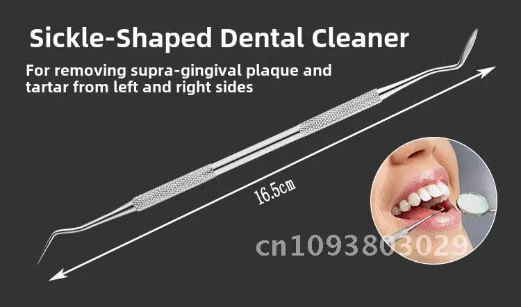 Oral Care Dental Cleaning Kit - Toothpick Stain Remover Teeth Scale Removal Tool Adult Dental Probes Tongue Scraper & More