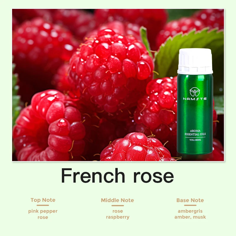 100ML Perfume Aromatherapy Oil Apply To Humidifier Air Purifier Diffuser Ionizer Perfuming Device Fragrance Machine Freshener