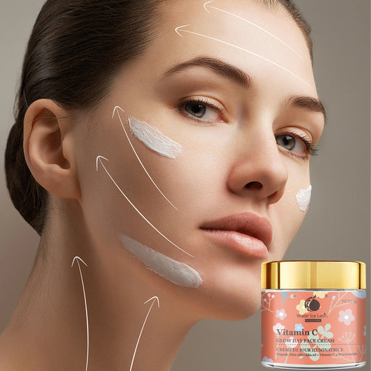 Face Cream Natural Moisturizing Care Cream Organic Sunflower Seed Oil Moisturizing High Content Vitamin Antioxidant Cream Light Texture Absorbs Sensitive Skin