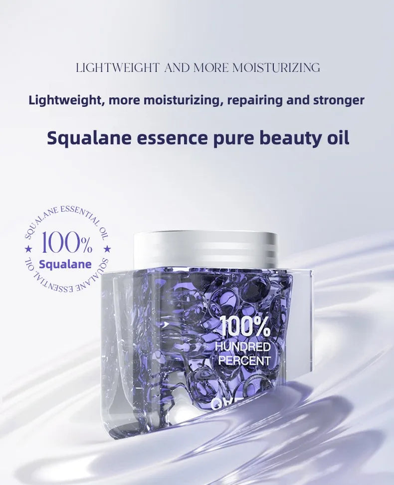 100% Pure Squalane Oil for Face Moisturizing , Hair & Skin Care - Moisturizing Anti-Aging Serum