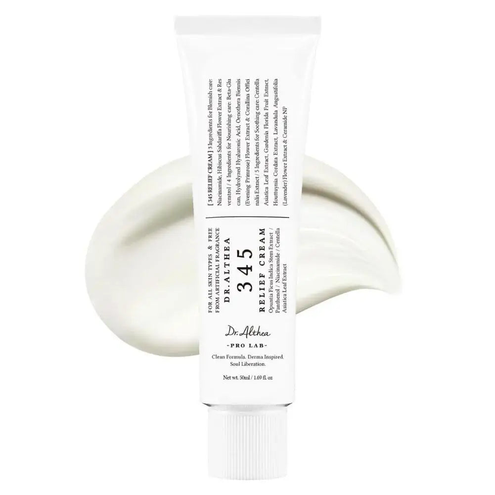 Korean Skin Care - Intensive Repair 345 Relief Cream, VC Boosting Serum, 345 Whitening Cream, Relief Essence, Cleansing Balm