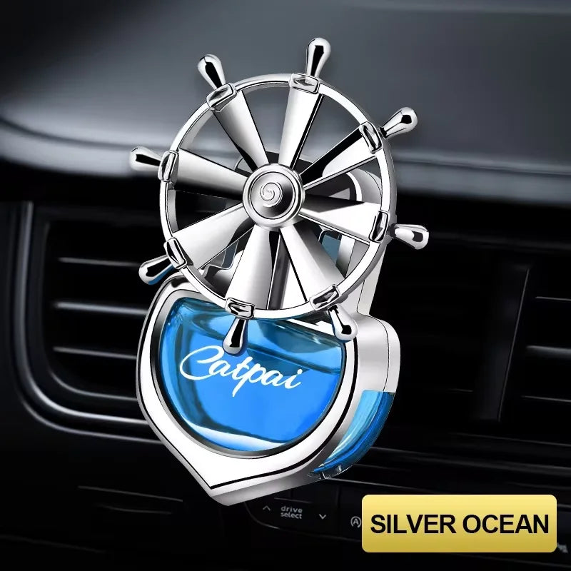 Car Aromatherapy Air Outlet perfume Rotating Spiral Parts Air freshener Eliminating Odor Interior Accessories Holiday Gift