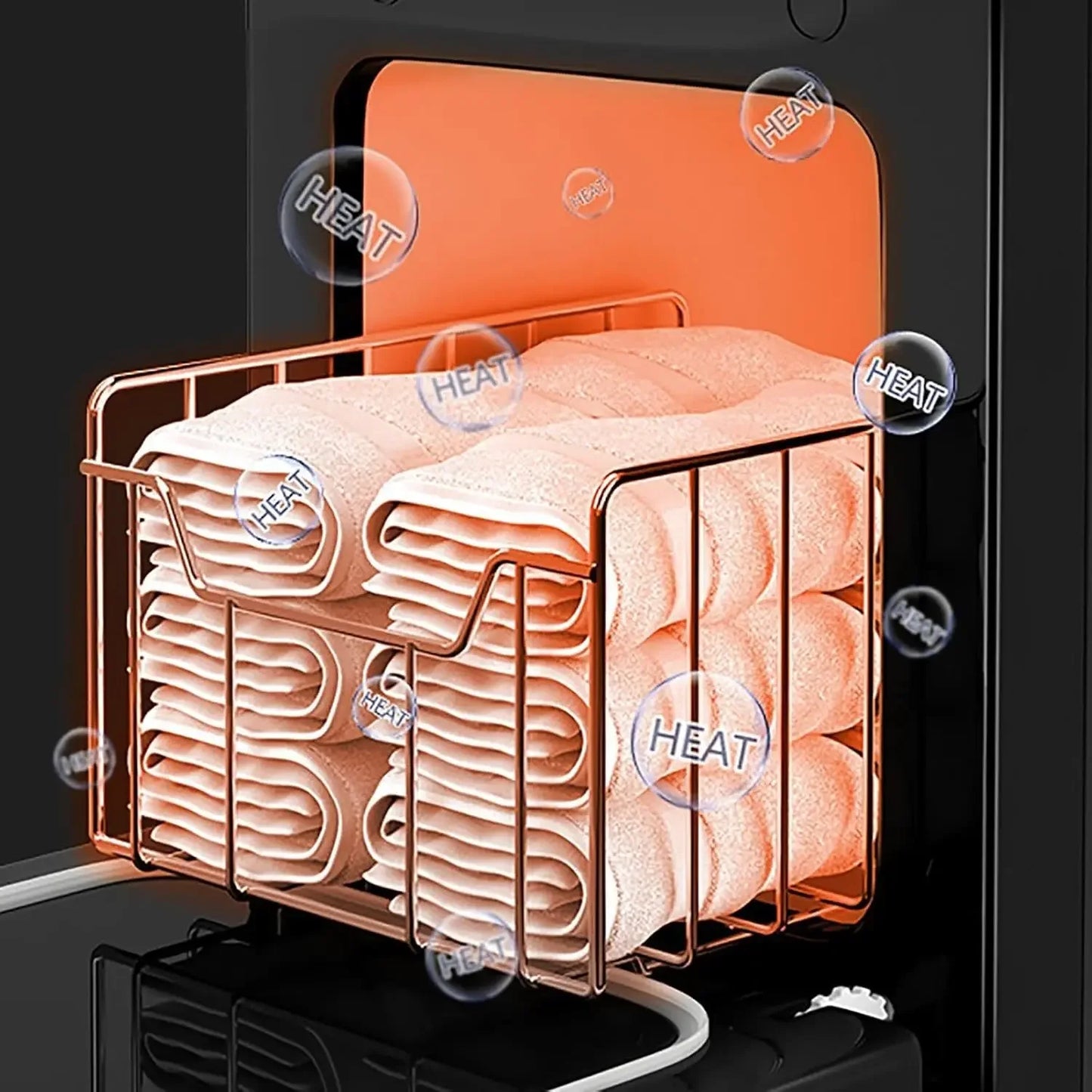5L Professional Towel Sterilizer Cabinet - High-Temperature Disinfection Unit for Dental Clinics & Salons Thermal Sanitization